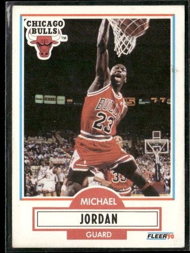 1990-91 Fleer Michael Jordan Chicago Bulls #26