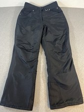 Columbia Black Omni-Heat Insulated Snow Ski Pants Women  s Size L 36x30