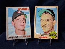 1968 & 1970 Topps Doug Rader Houston Astros