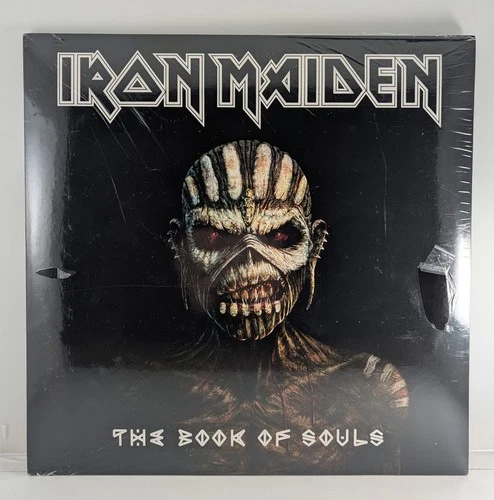 Iron Maiden The Book of Souls 12" Vinyl 3LP 2015 180g Parlophone 0525646089208