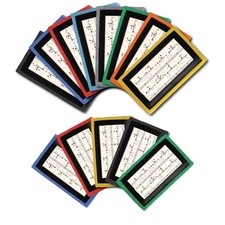 Football Wristbands 8 Pack Multicolored Wrist Coach Playbook Wristband
