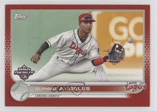 2022 Topps Pro Debut Red 2/10 Euribiel Angeles #PD-50 g1z