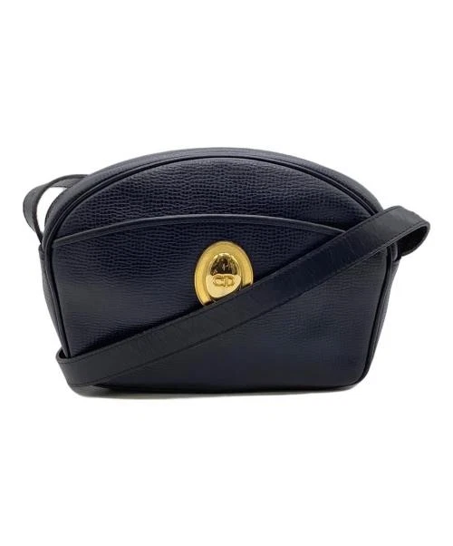 Sac bandoulière Christian Dior bleu marine