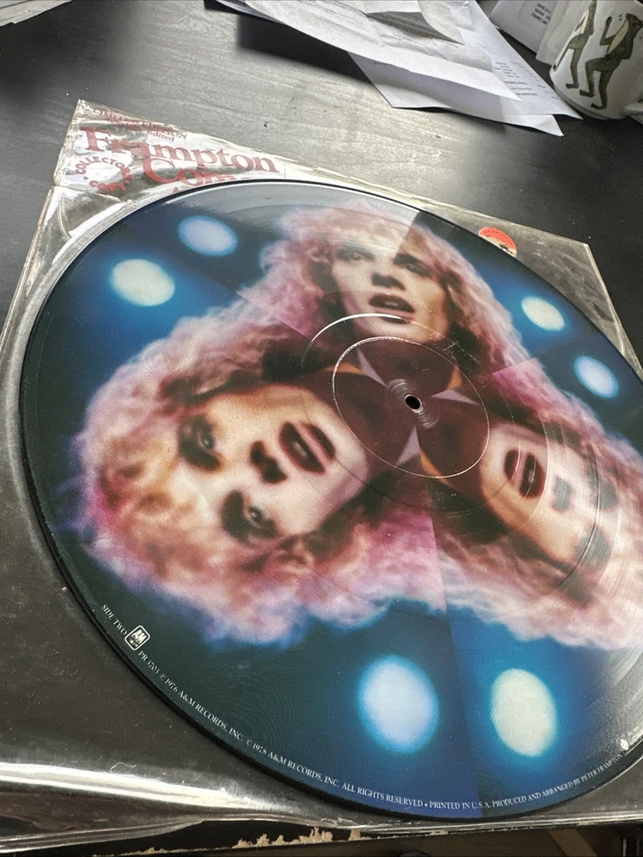 PETER FRAMPTON Frampton Comes Alive PICTURE DISC  - Image 3 of 4