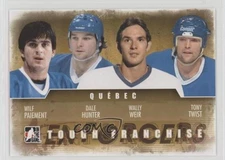 2011-12 ITG Enforcers Wilf Paiement Dale Hunter Wally Weir Tony Twist #12