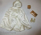 VINTAGE BARBIE DOLL FASHION CLOTHES #958 PARTY DATE DRESS SET COMPLETE HEELS