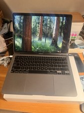 M1 2020 Apple MacBook Air 13" 8Gb RAM 256gb SSD Silver Touch