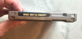 NES's SPACE SHUTTLE PROJECT w/rare BLOCKBUSTER instructions & case, Works great!