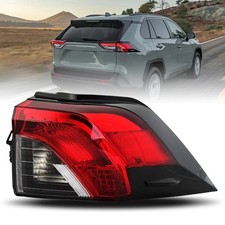 Right Outer LED Tail Light Compatible With Toyota RAV4 2019-2023 Rear Brake Stop