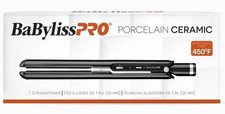 BaBylissPRO Porcelain Ceramic Xtreme 1" Straightening Iron AUTHENTIC