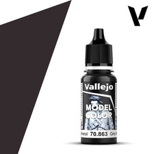 Vallejo Gunmetal Grey Model Color 17ml Acrylic Paint 70.863
