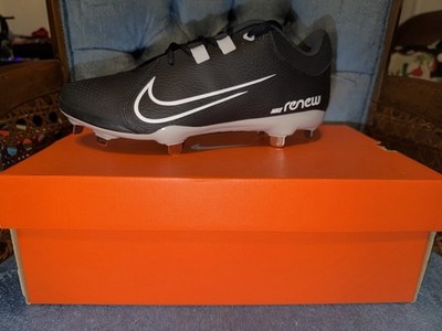 Women's Size 9 - Nike Hyperdiamond 4 Pro Metal Softball Cleats Black/White
