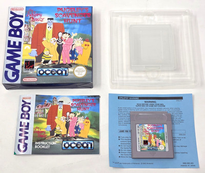 Addams Family: Pugsley's Scavenger Hunt - Nintendo Gameboy - OVP & Komplett