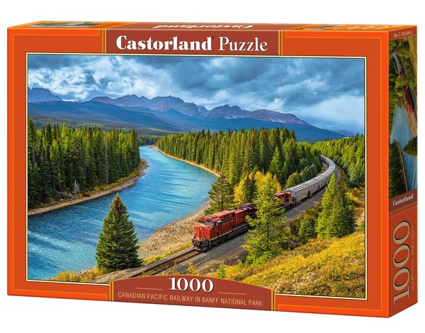 Puzzle 1000 Canadian National Park Castorland-image