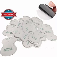 TENS Unit Snap On Electrode Pads EMS Pulse Massage Pain Relief Muscle 7000 3000