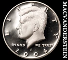 2004-S Kennedy Half Dollar- Silver- Choice Gem Proof Luster No Reserve #J3148