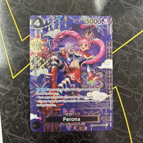 One Piece TCG - Perona OP06-093 OP14 SP English Alt Art The Azure Sea's Seven
