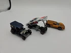 Lot Of 3 Vtg 1968-69 Hot wheel Redlines Police & 2 Race Cars