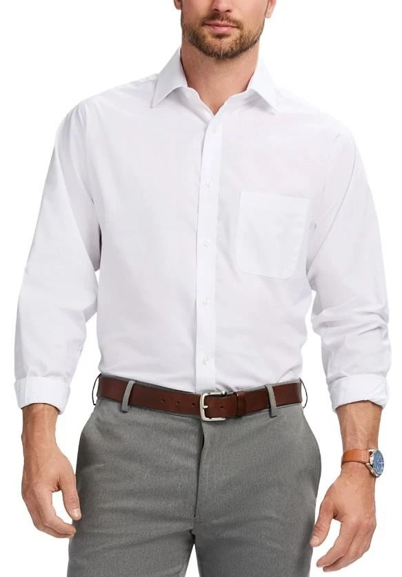 IZOD Regular Fit Dress Shirts for Men for sale | eBay