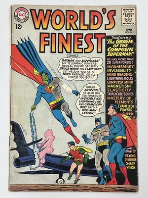 World's Finest Comics #142 (1964) 1st app. Composite Superman in 4.5 Very Goo...