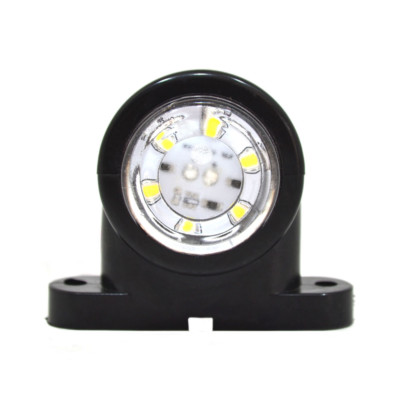 Feux Position LED Blanc 2 Feux De Gabarit LED 12V/24V - Blanc, Pour Camion, Caravane, Remorque (avant/arrière) Feux Gabarit Rouge Orange Blanc - Foto 2