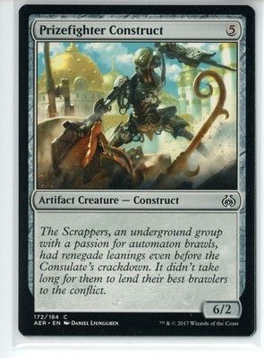 PRIZEFIGHTER CONSTRUCT Aether Revolt #172 AER(NM)(MTG)