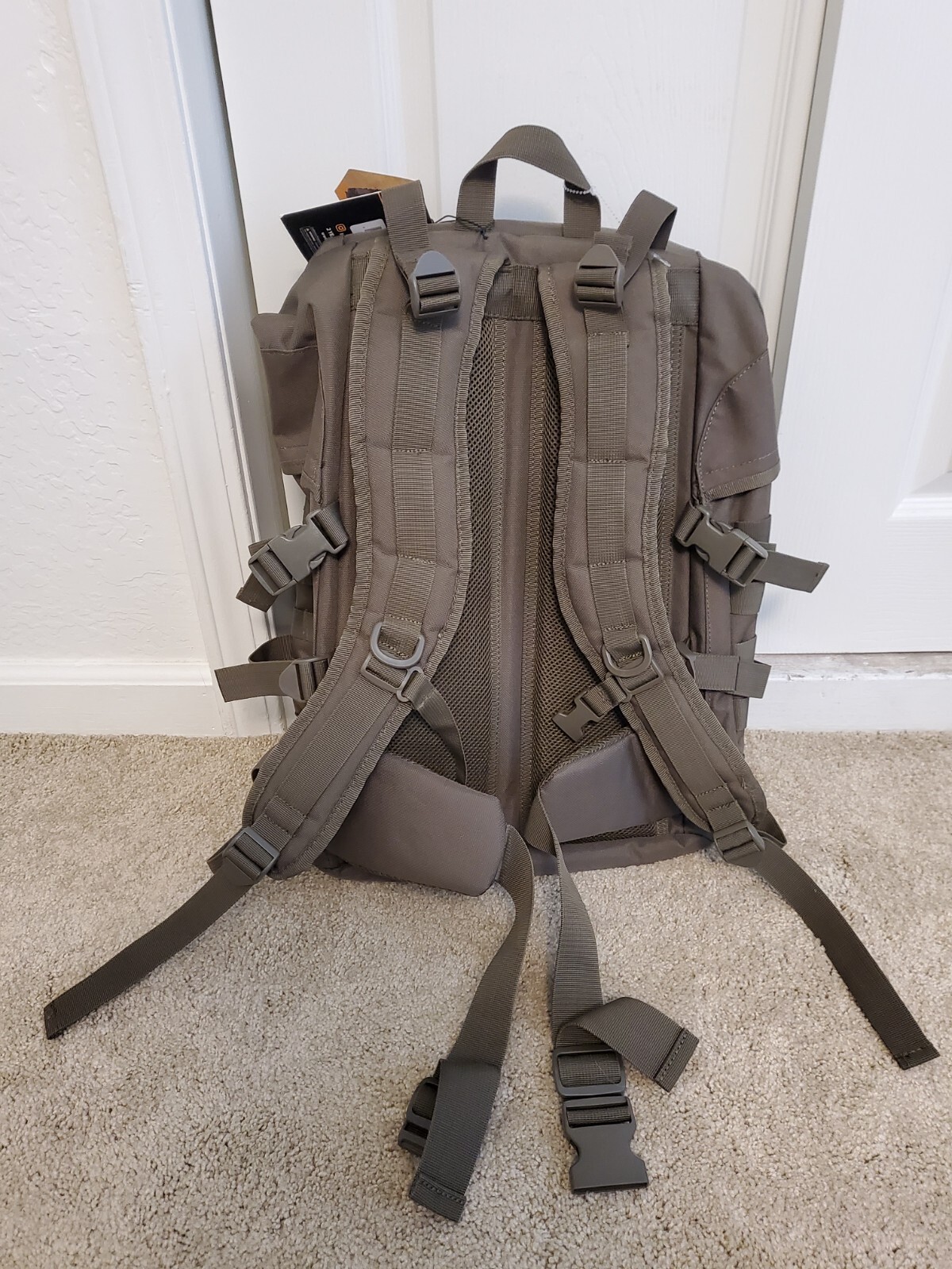 Highland Tactical Spectro MOLLE bing Backpack Daypack Olive Green