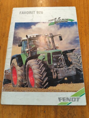 Fendt Favorit 926 brochure tractor brochure 27