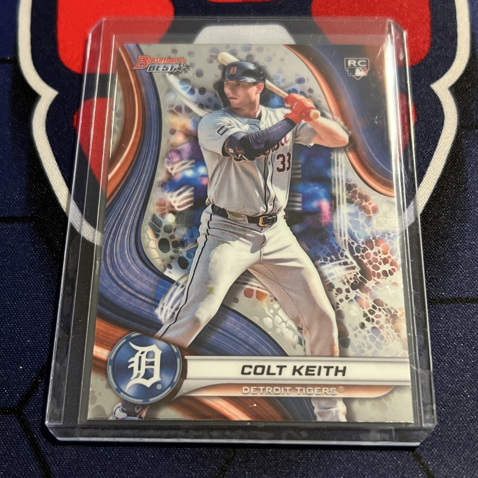 2024 Bowman’s Best Colt Keith RC Base #28 Detroit Tigers Rookie