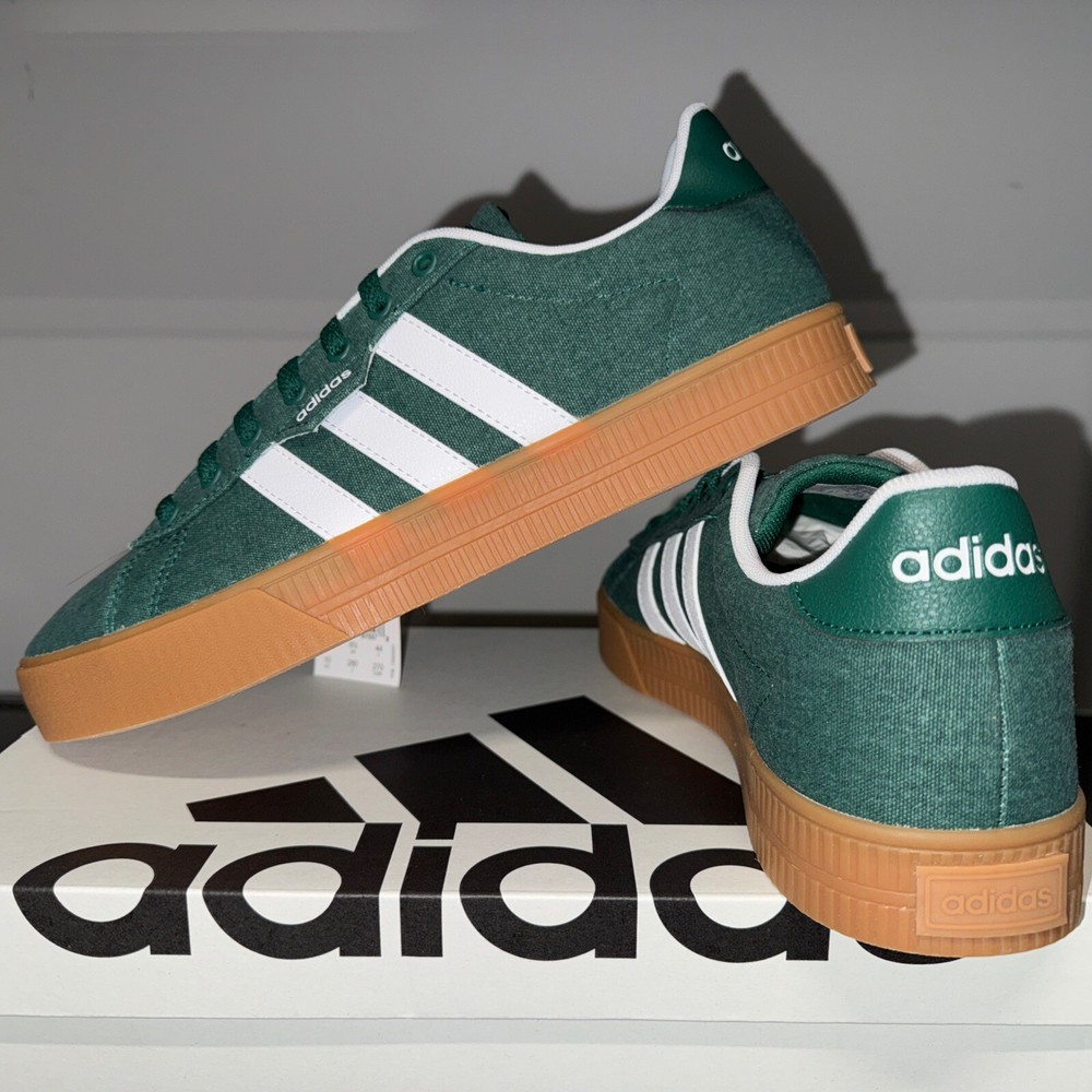 Adidas Daily 3.0 Collegiate Green Gum Size 11 Men