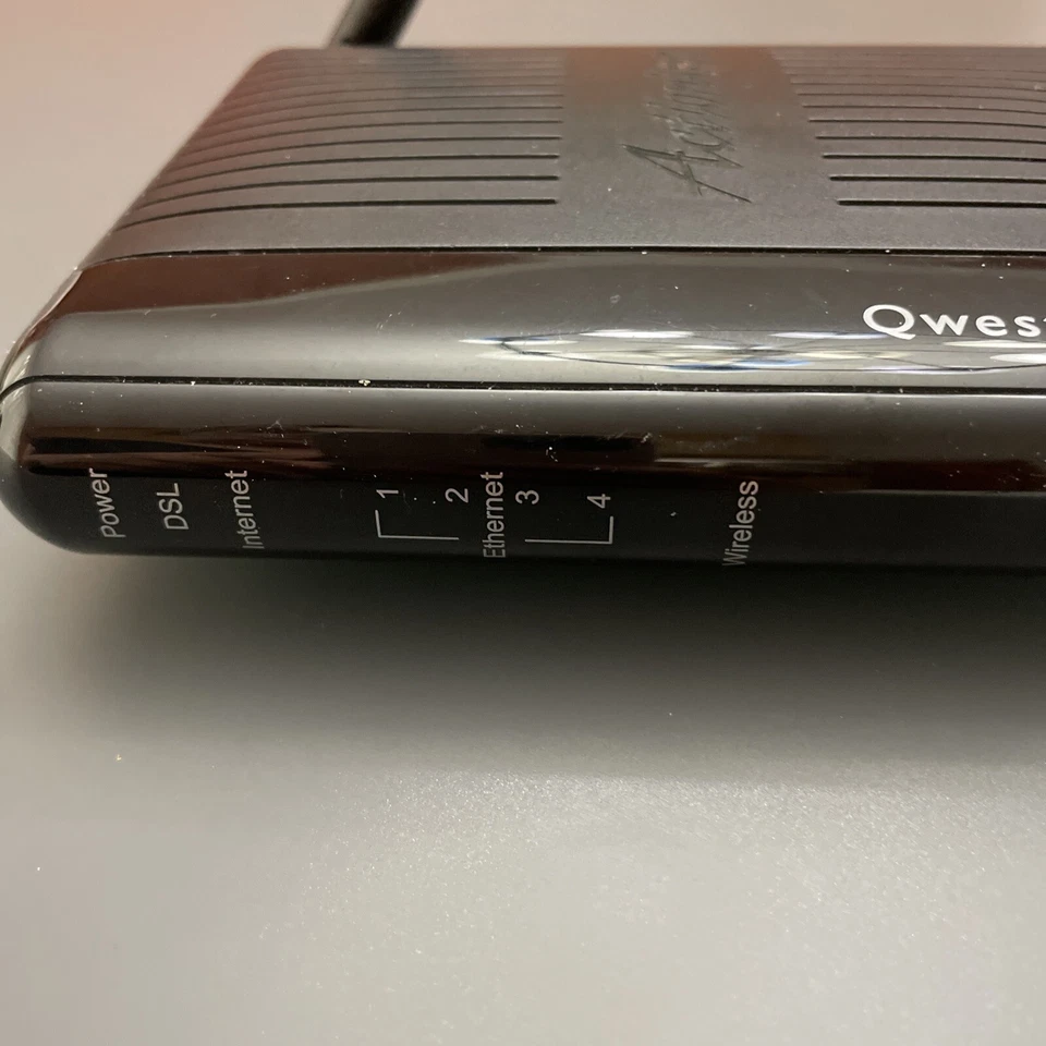 Actiontec/Qwest PK5000 Wireless DSL Modem / No Power Adapter/ Not Tested - Image 3 of 4