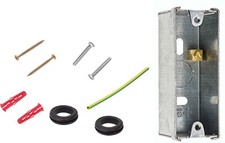 Architrave Back Box Pattress Flush Fit. Complete Kit