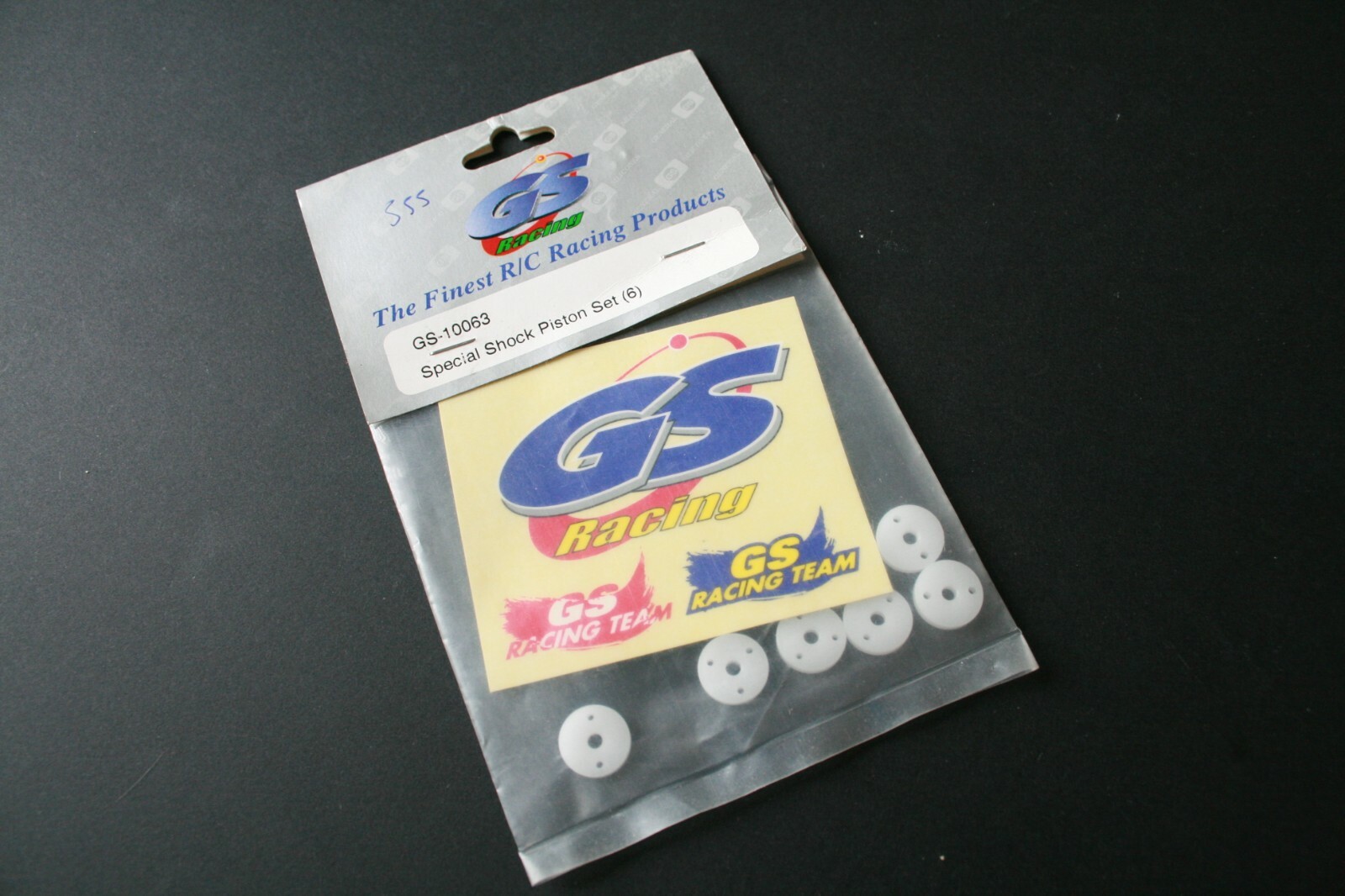 GS Racing Special Shock Piston Set (6) - GS-10063