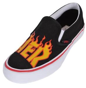 thrasher vans low top