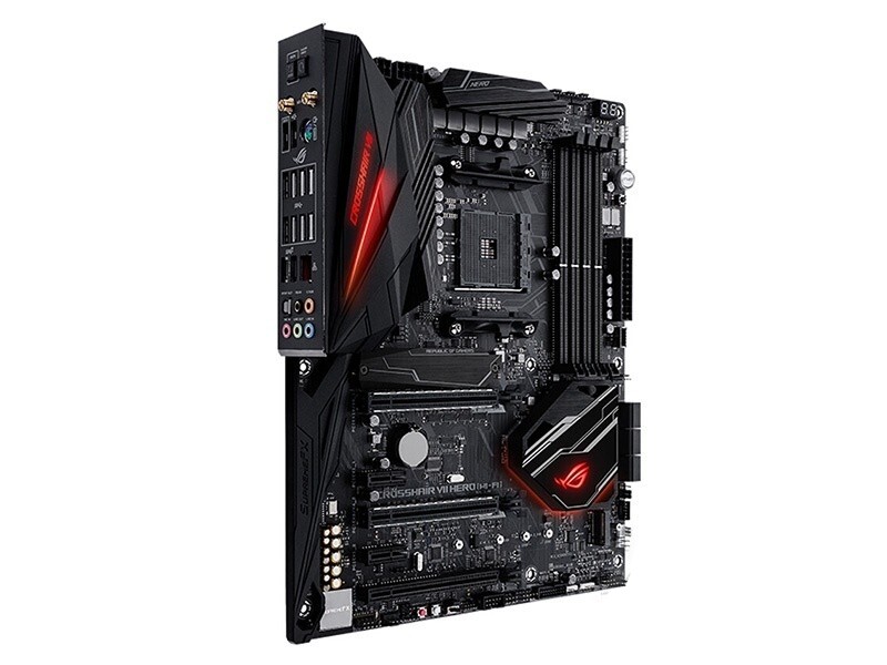 For ASUS ROG CROSSHAIR VII HERO (WIFI) Motherboard AMD X470 Socket