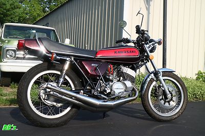 Kawasaki H1 500 Triple 1974 H1e RED Decal set - The BEST! | eBay