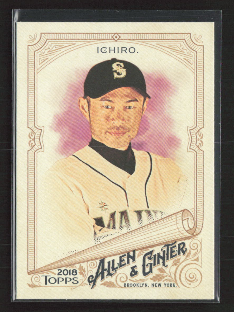 【Z18068】IKI 2018 Topps Allen & Ginter #189 Ichiro Seattle Mariners | eBay
