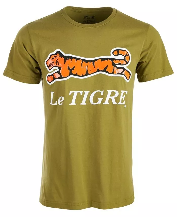 Le Tigre Green Classic Premium Tee Shirt New With Tags 3x