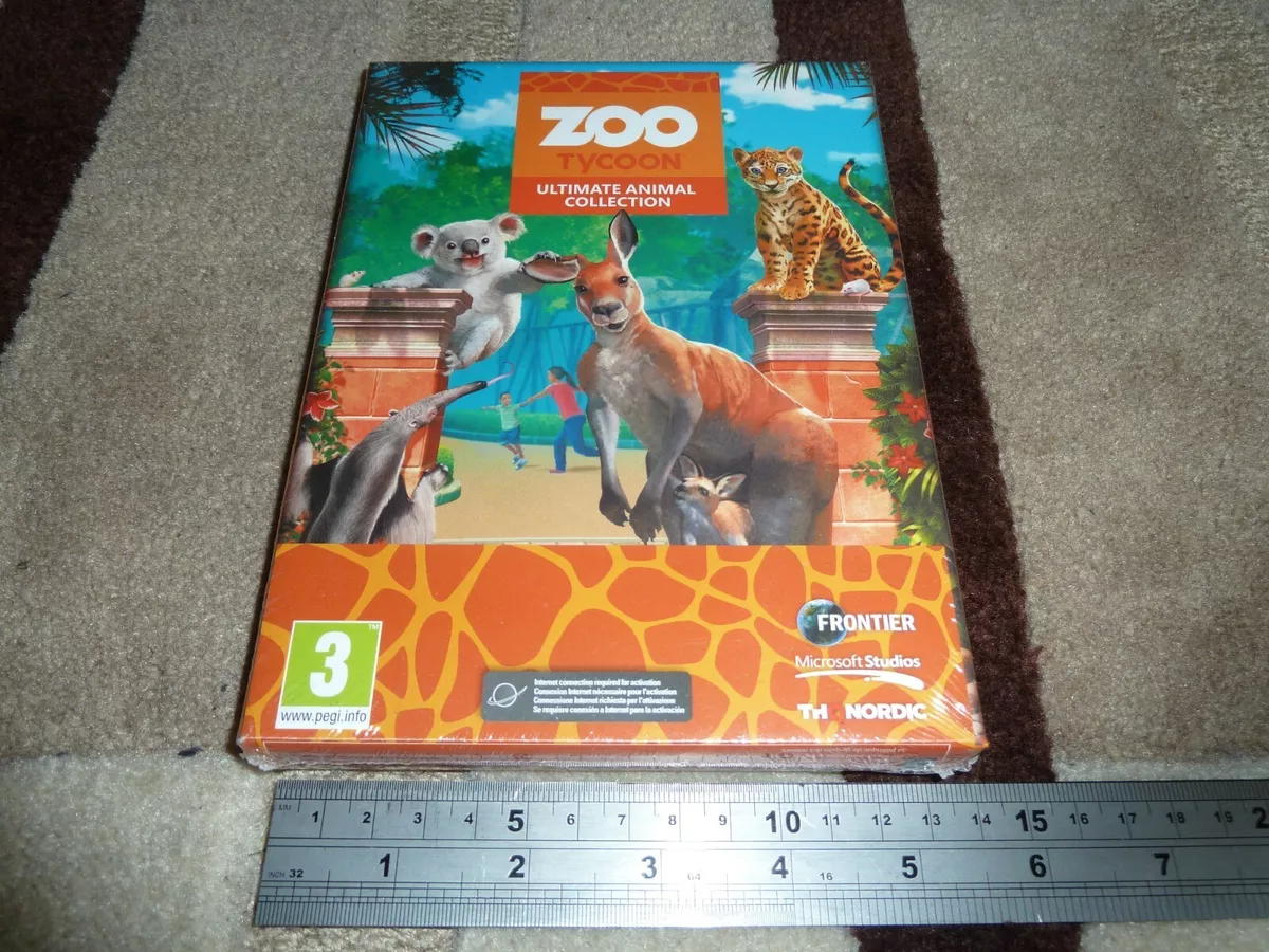 ZOO TYCOON ULTIMATE ANIMAL COLLECTION PC 4K HDR STEAM Download BRAND NEW  SEALED!