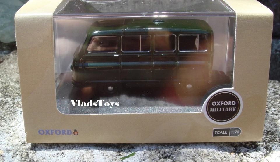 Oxford 1/76 Morris J2 Minibus HQ Educational Corps British Army 76JM022 - Image 4 of 4