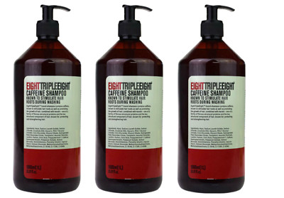 Eight Triple Eight Coffein Shampoo 1 Liter x 3