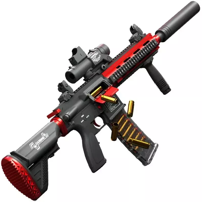 Automatic Toy Gun For Nerf Guns Sniper Soft Bullets, 3 Modes Diy