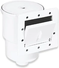 HYDROTOOLS Standard Thru-Wall above Ground Pool Skimmer Kit ABS Construction