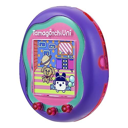 Tamagotchi Uni Purple Electronic Game Interactive Virtual Pet for