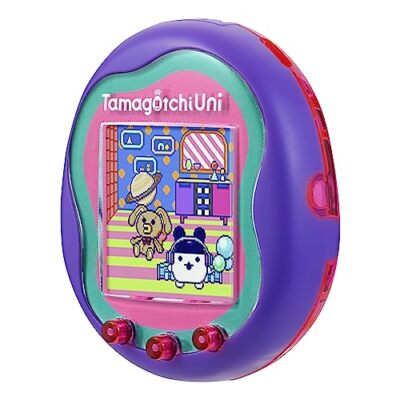 Tamagotchi Uni Purple Electronic Game Interactive Virtual Pet for