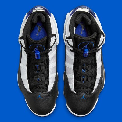 Nike Air Jordan 6 Rings White Game Royal Blue Black 322992  display picture 2