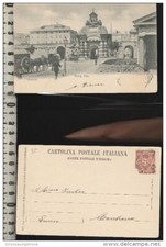 14) GENOVA ANTICA PORTA PILA SUL BISAGNO VIAGGIATA 1901 STUPENDA