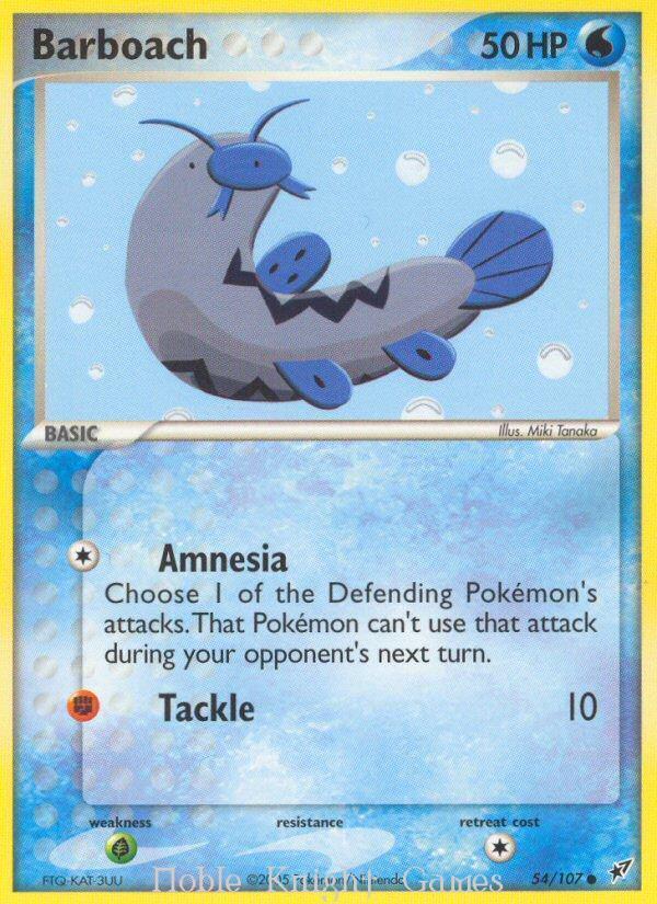 Barboach 54/107 EX Deoxys Common PERFECT MINT! Pokemon