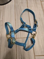 Weaver Original BLUE Nylon Halter, 800-1000 pounds.