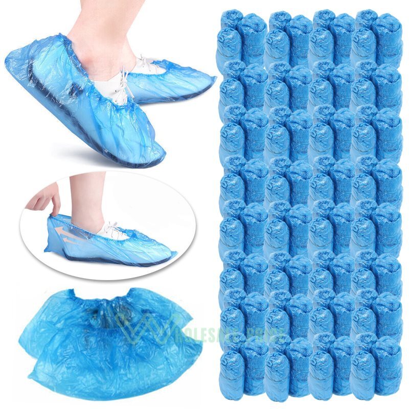 100-1000 PIEZAS Fundas Desechables Para Botas Y Zapatos Impermeable Anti Deslizante